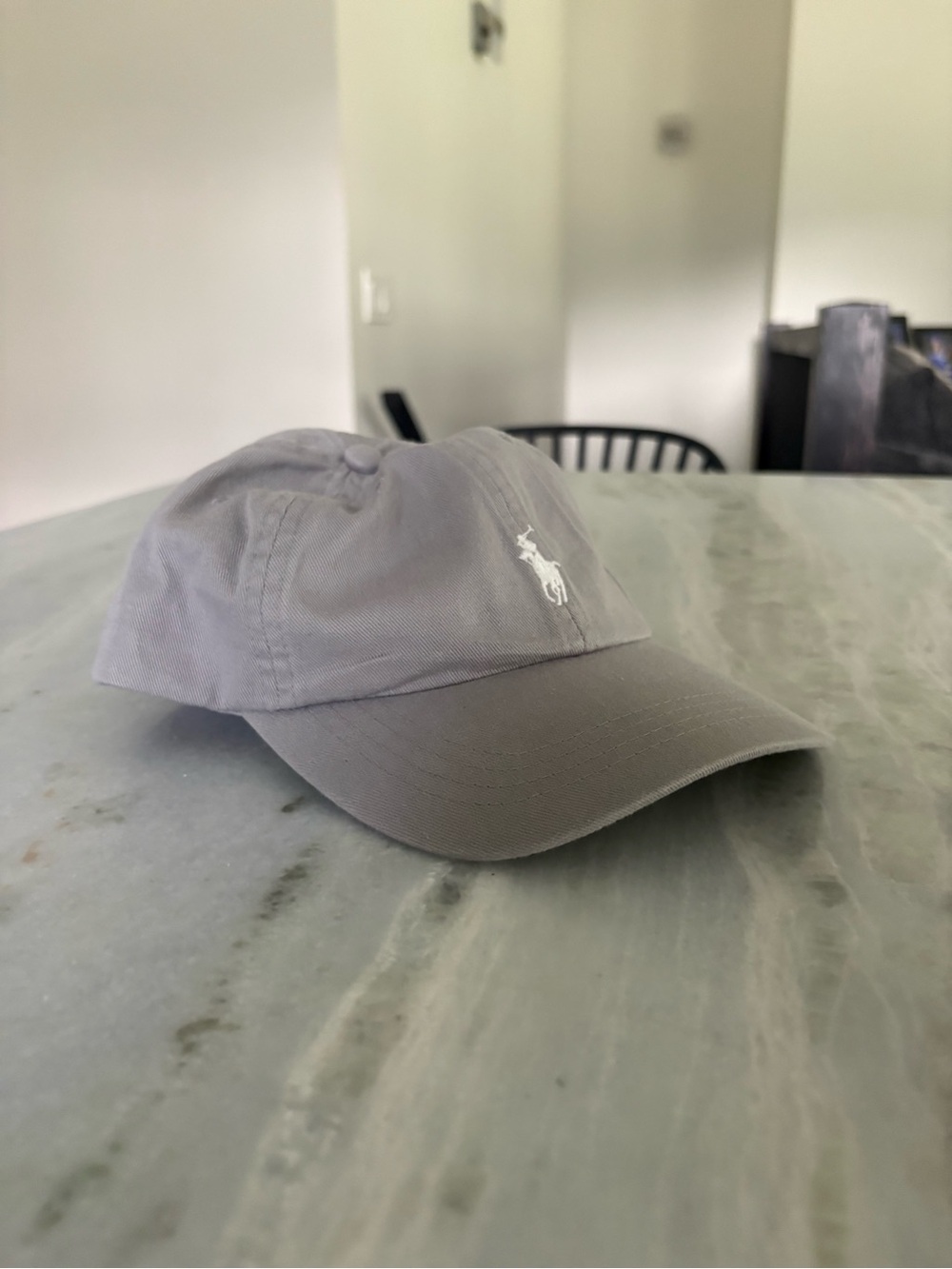 Polo by Ralph Lauren Light Gray Classic Pony Baseball Cap